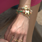 Gigi Initial Friendship Bracelet