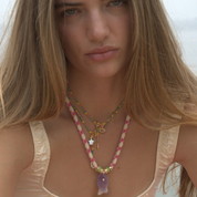Protection Evil Eye Bead Lariat