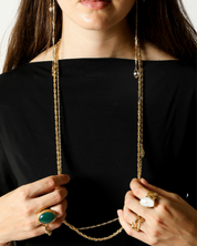 Odette Chain Duo | Long Layered Necklace Set