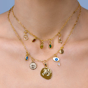 Odyssey Pegasus Charm Chain Necklace
