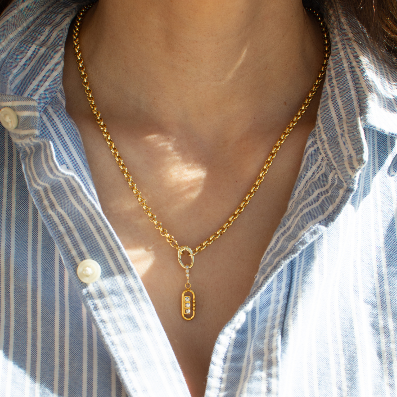 Oval Charm Keeper