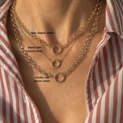Chunky Rolo Charm Chain