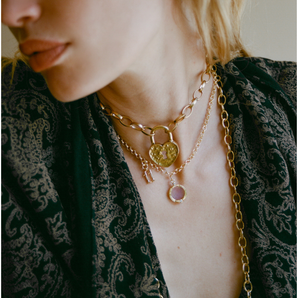 Manifest 11 Amethyst Rolo Chain