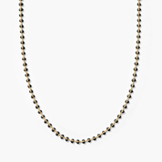 Enamel Ball Strand Necklace