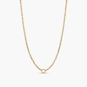 Dainty Rolo Charm Chain