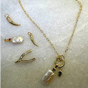 Wisdom Pearl Charm