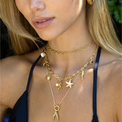 LA MER charm necklace