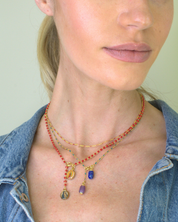 Nima 2 Stone Talisman Lariat