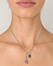 Nima 2 Stone Talisman Lariat
