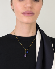 Nima 2 Stone Talisman Lariat