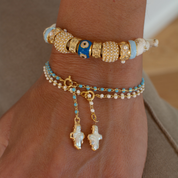 Santi Evil Eye Cord Bracelet