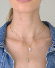Nima 2 Stone Talisman Lariat