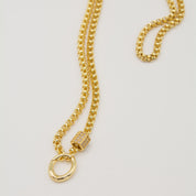 Serpentine Bead Charm Chain