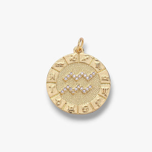Guidance Zodiac Constellation Medallion
