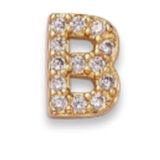 B Pavé Letter