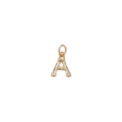 Bamboo Letter Charm