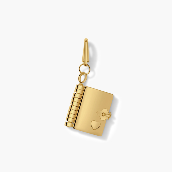 Vintage Book Charm