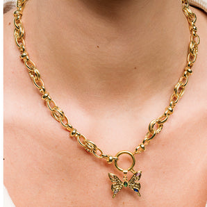 Metamorphosis Butterfly Charm