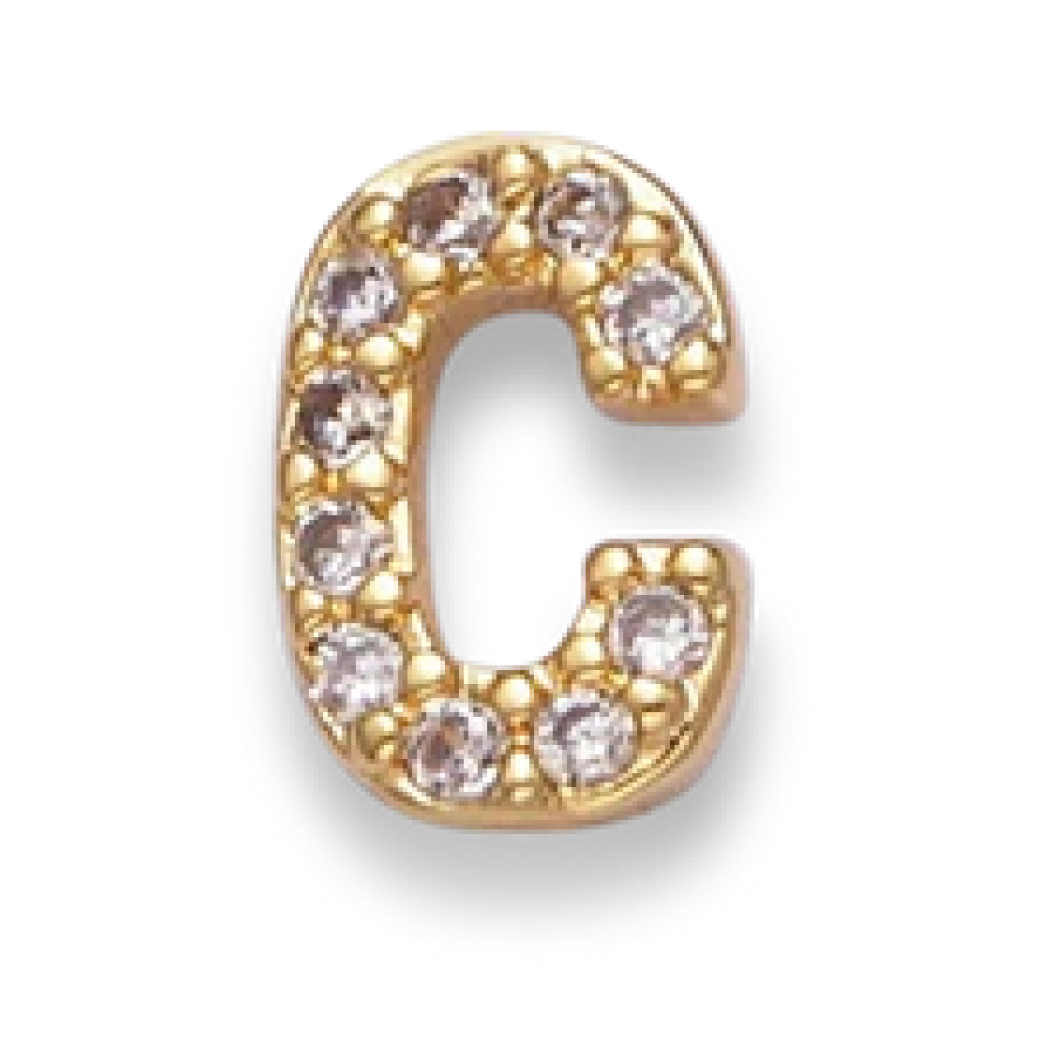 C Pavé Letter