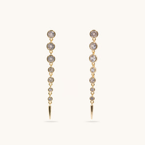 Luna Cascade Drop Earrings