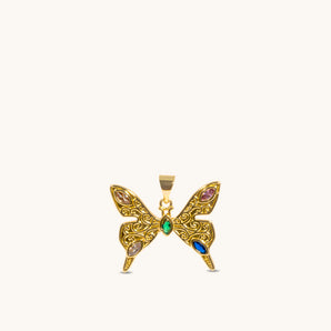 Metamorphosis Butterfly Charm
