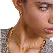 Serpentine Wisdom Hoops