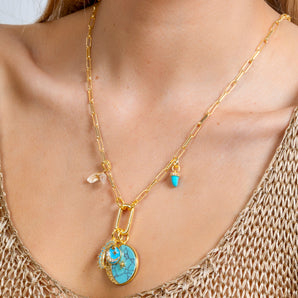 Paper Clip Charm Chain