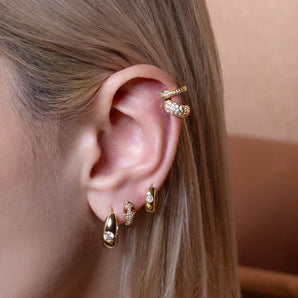 Ione Snake Cartilage Huggies