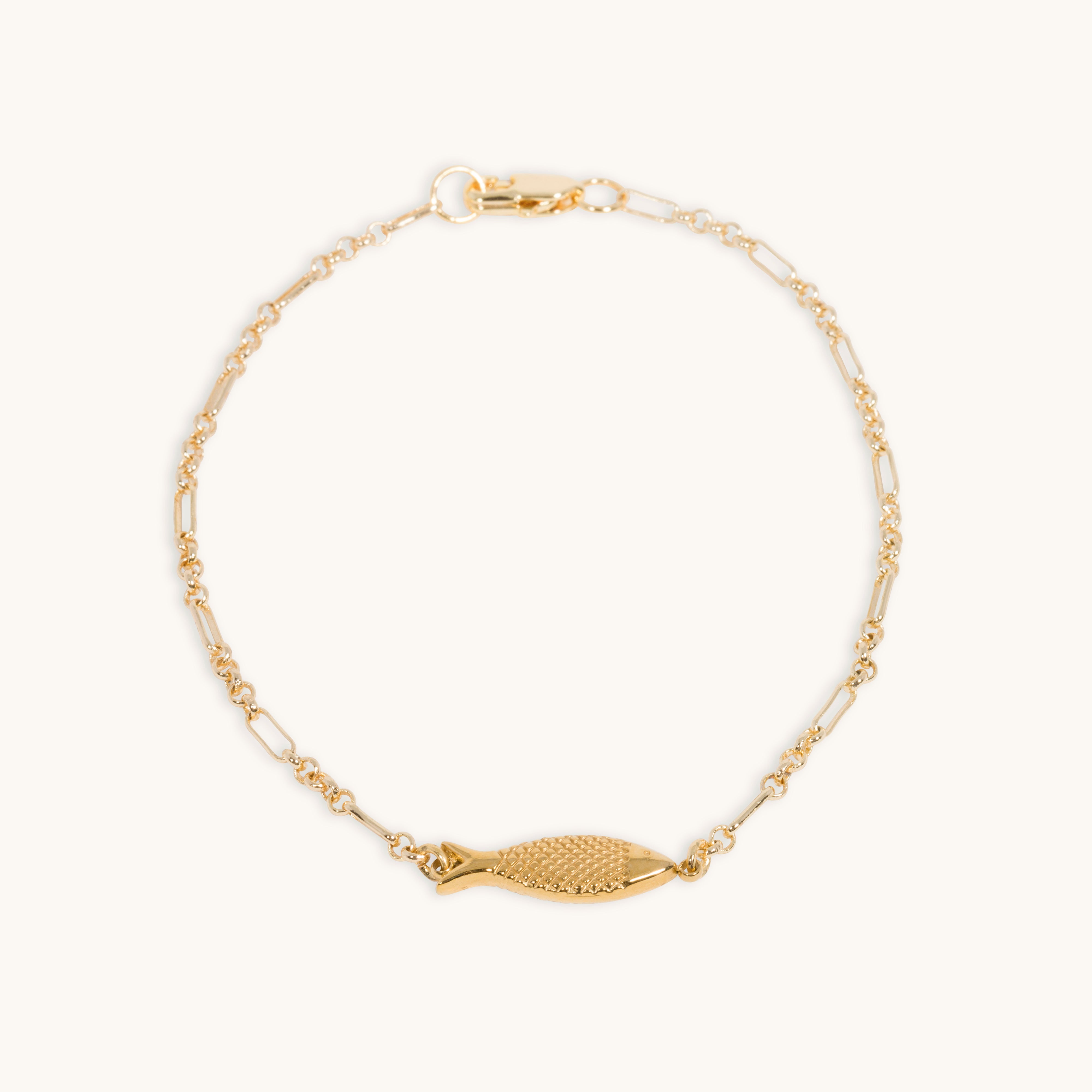 Flow Fish Chain Bracelet