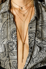 Thea Antique Double Lariat