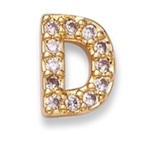 D Pavé Letter