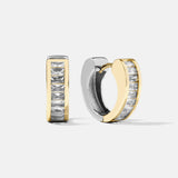 Duo Baguette Hoops