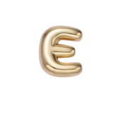 E Bubble Letter