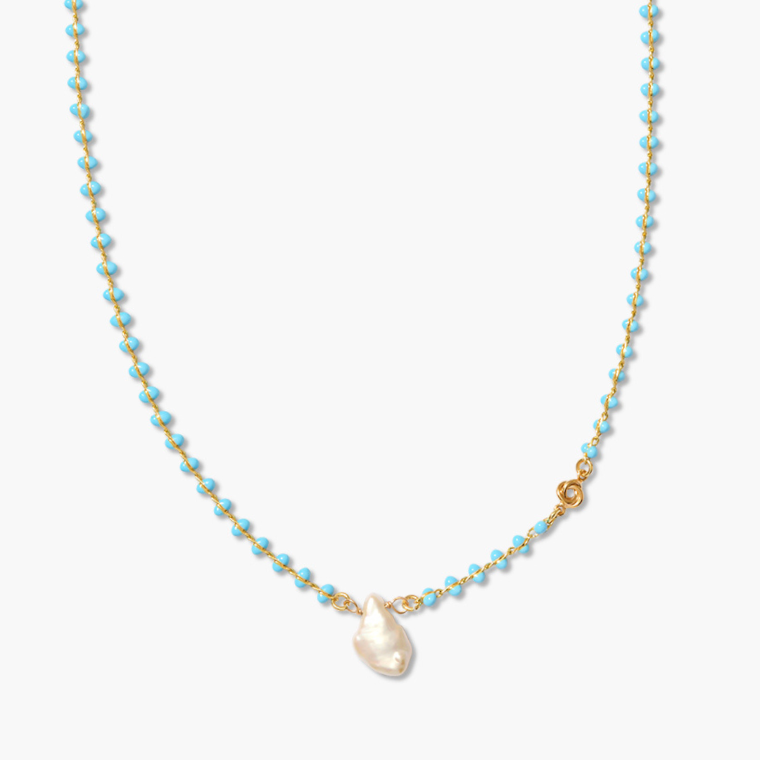 Love Knot Pearl Necklace