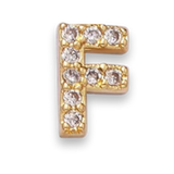 F Pavé Letter