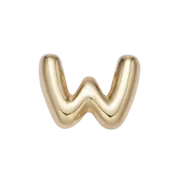 W Bubble Letter