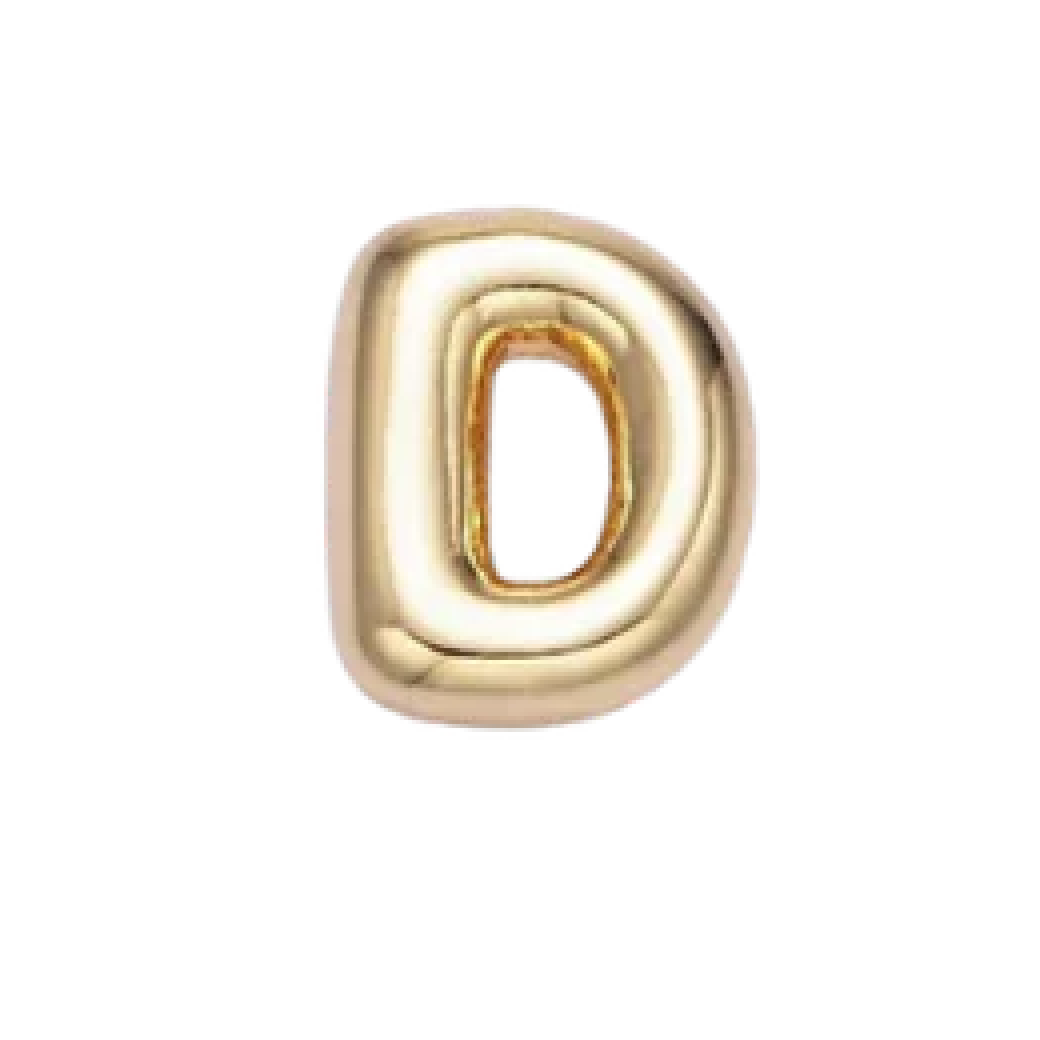 D Bubble Letter