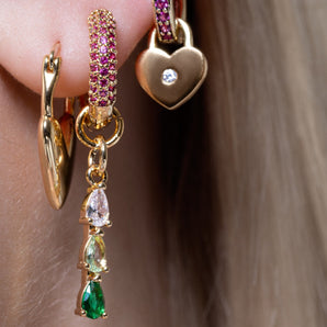 Aurora Hoop Charm