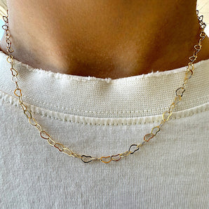 Connection Heart Link Charm Chain