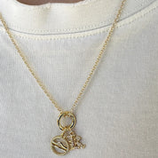 Vintage Letter Charm