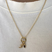 Vintage Letter Charm