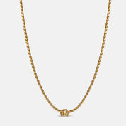 Promise Knot Rope Chain Necklace