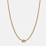 Promise Knot Rope Chain Necklace