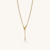 Lariat Rolo Charm Chain