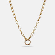 Charm Keeper Pave Chain
