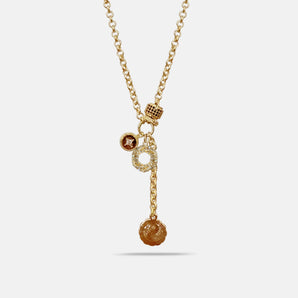 HIGH KEY drop necklace