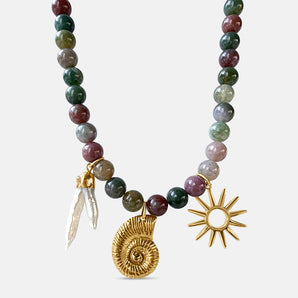 Sirena Sea Charm Bead Necklace