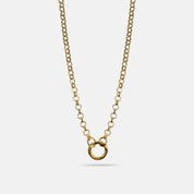 Convertible Rolo Lariat Charm Chain