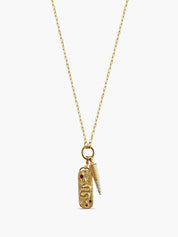 Dainty Paperclip Charm Chain