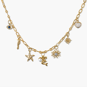 LA MER charm necklace